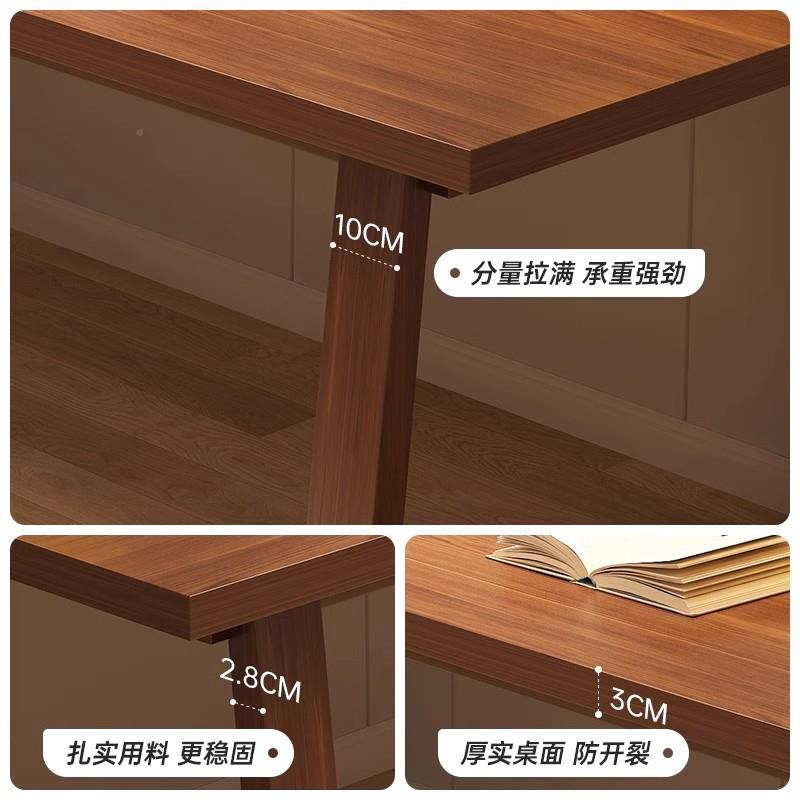 餐厅75871145桌家用长形吃饭桌现代约客餐简桌商用方办公电脑桌椅