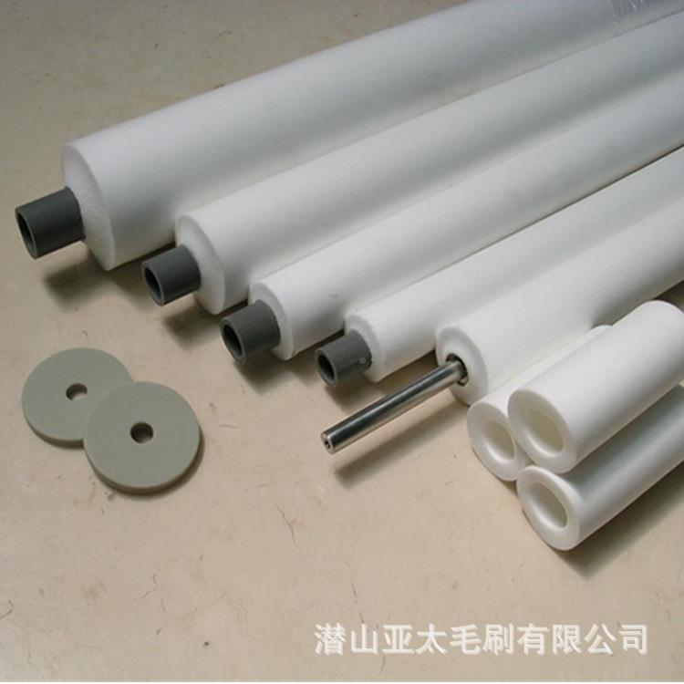 生水产多ZVS色pva吸水海绵辊中空玻璃清洗机吸滚轮吸海水绵棒吸油