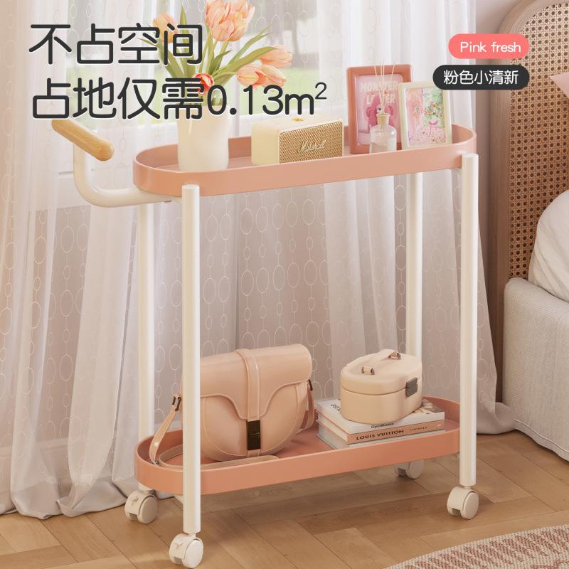 几户外野营可移动收小纳推车IDR沙发边子浴室置物架户外桌花架