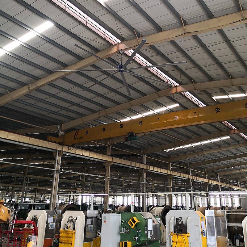 现型工业吊扇7扇APD叶货工业大大型风扇通风降温7.3米质保