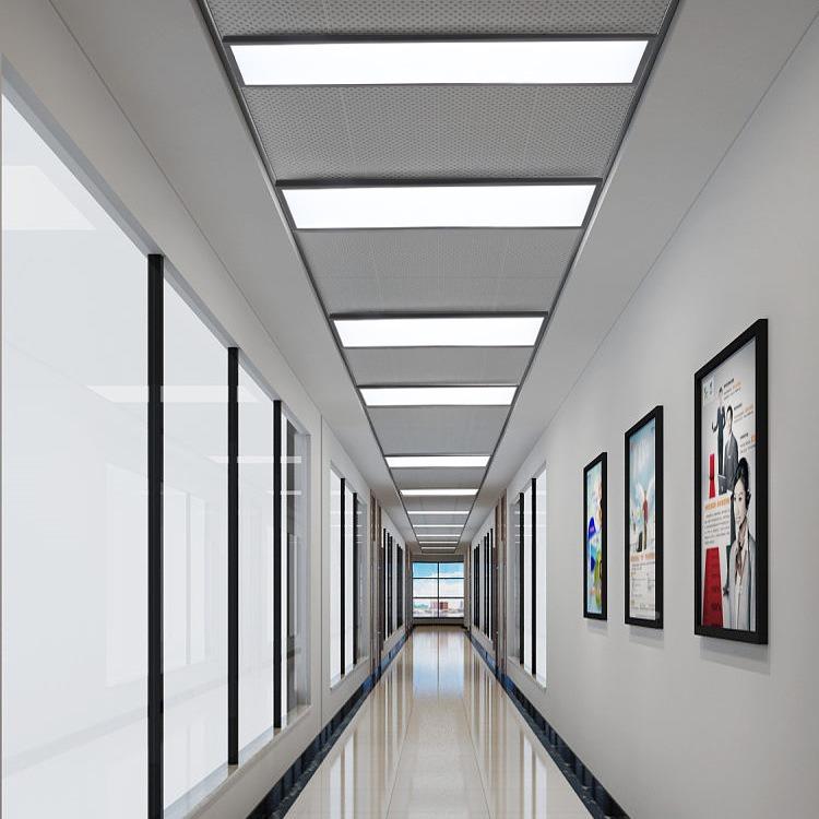 护眼led办公室平板Ra97高YYX显现代灯简约卧室光防眩无频闪色吸顶