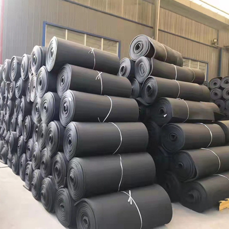 现货绿米b1级阻燃橡塑板50mm铝箔橡塑板阻燃隔热棉橡塑海绵板