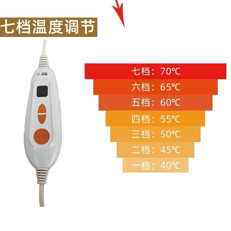 冬季家用披盖小型身热敷高温毯电暖垫护腰靠背理疗BKK加热热垫