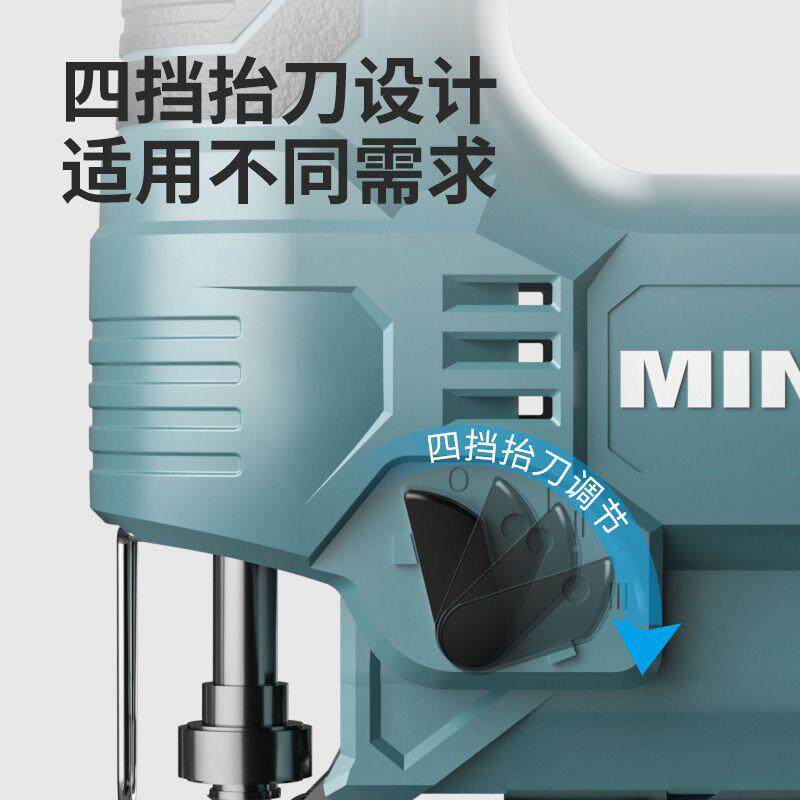 锂曲线家用充电电锯锯多功能手持木板线小锯型木855电工切割机厂