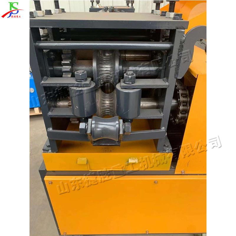 方调管直除锈刷漆一体机角铁槽钢六棱钢调SVC机直台式校方管直机