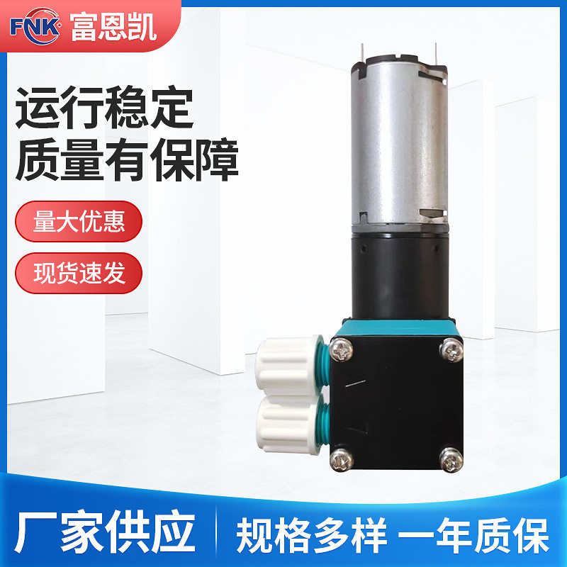 厂家供应隔膜泵12v压力泵高宝into适合用于喷码机 单极减速箱