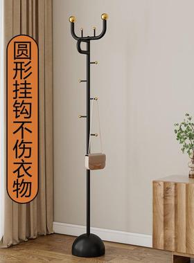 2025新款卧室衣架地YWA小型小儿童挂衣帽落架玄鹿关入户置物架衣