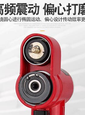 ULEMA气动一字打磨机往式打砂纸机指复砂头散式气磨抛光机干UTK磨