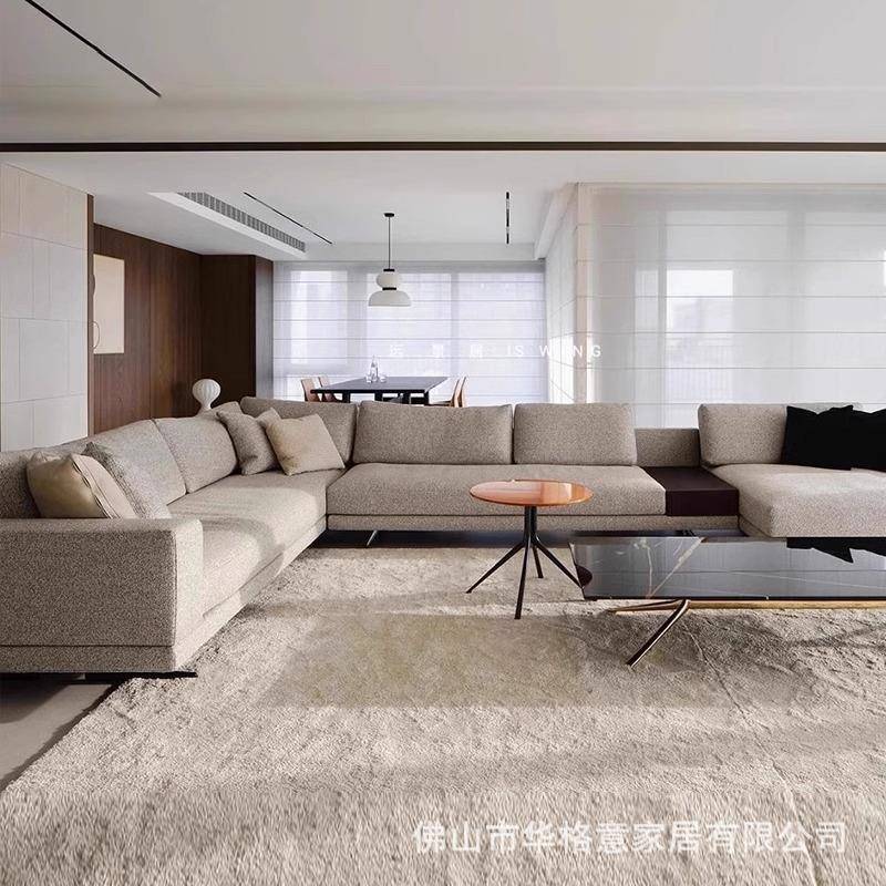 大帆船沙发布意式极简客沙厅2025新现款代简约小户型ZSO直排科技