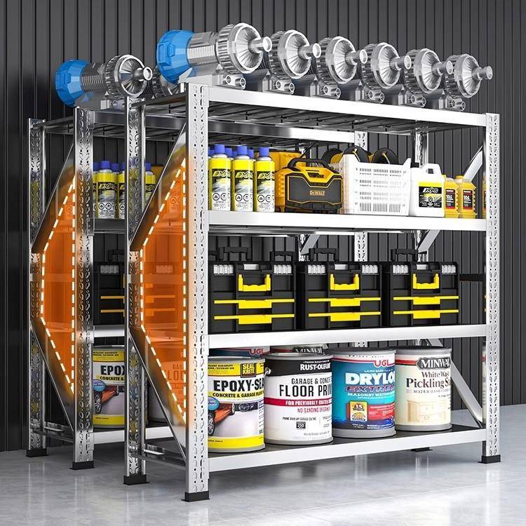 34不锈钢仓储厨货架商YPL用多层0冷库房地下室仓工库厂房重型储物