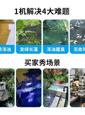 鱼池过器水室循环系滤统养鱼过滤净化户外庭院锦外鲤池JMV净水过