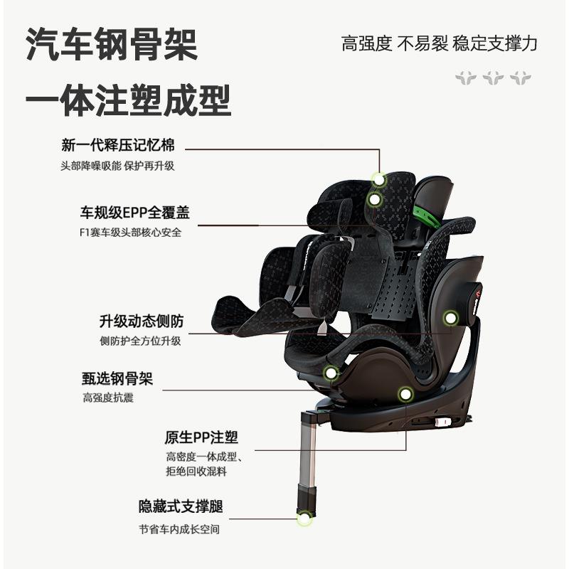 任星途儿童星途全座椅汽车用品安婴幼儿宝宝车载道智能通风0-12岁