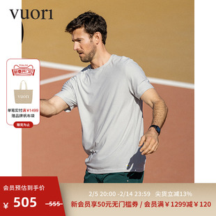 Vuori Strato 飞奥力男士运动休闲短袖T恤 训练健身跑步 V126