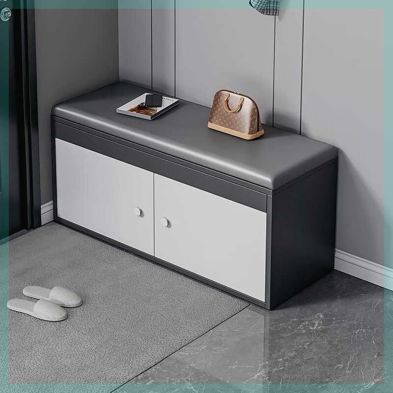 换鞋凳轻奢高级感家用门口软包坐垫鞋柜坐凳一体长方形穿鞋凳换鞋,住宅家具,换鞋凳,淘宝优惠券,粉丝福利购,淘宝优惠卷