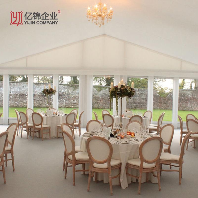 大型户外流水酒席帐篷可拆装铝合金婚礼大棚欧式结婚婚宴婚庆篷房