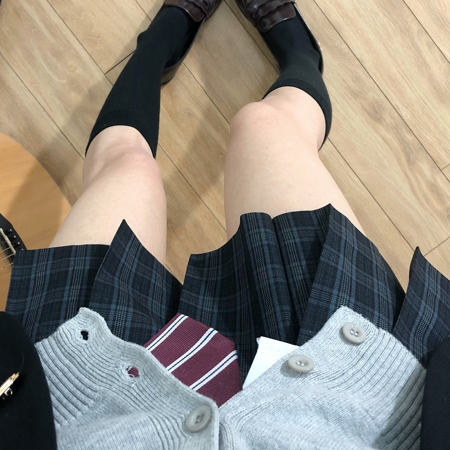 松火星原创jk制服裙正版