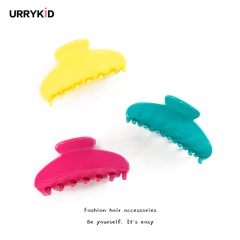 简约马卡龙色系经典抓夹