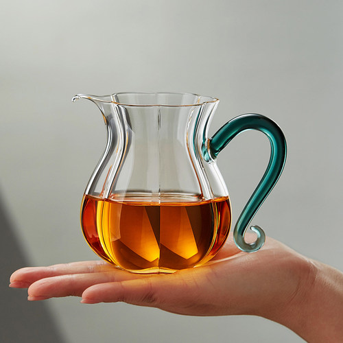 玻璃公道杯加厚耐热单个大号茶海分茶器日式过滤泡茶功夫茶具套装