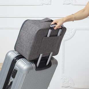 可以挂在行李箱上的包放拉杆箱专用小配包旅行袋可套附加便携手提