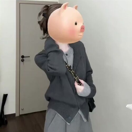 秋冬辣妈款外出哺乳灰色假两件针织毛衣开衫外套显瘦产后喂奶上衣
