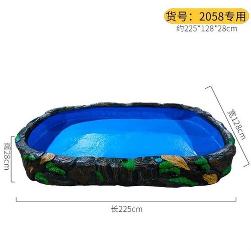 室外假山落地花园户外庭院院子摆件阳F台树脂露台室内景观鱼池水