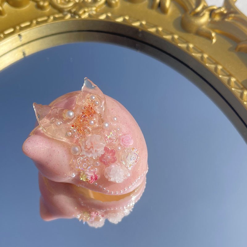 寄居蟹替换壳躲避屋豆丁壳透明 diy造景原生新手迷你小房子手工壳