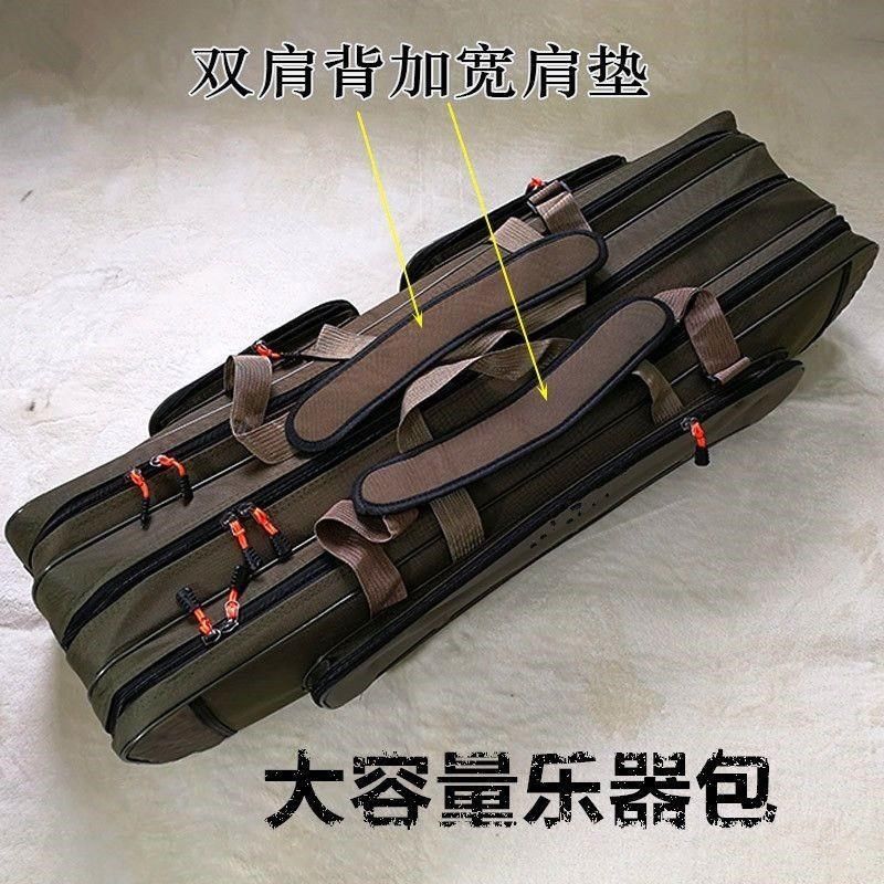 二胡包板胡包牛津布双肩背两把三把装防水乐器琴包乐器软包通用