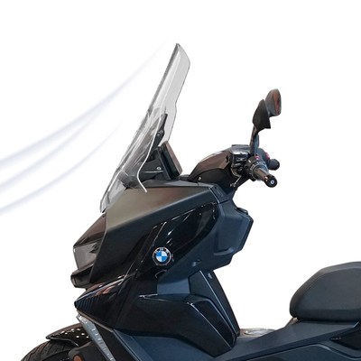 骑仕牛适用于摩托25款宝马C400GT前挡风玻璃改装GV款加高风挡配件