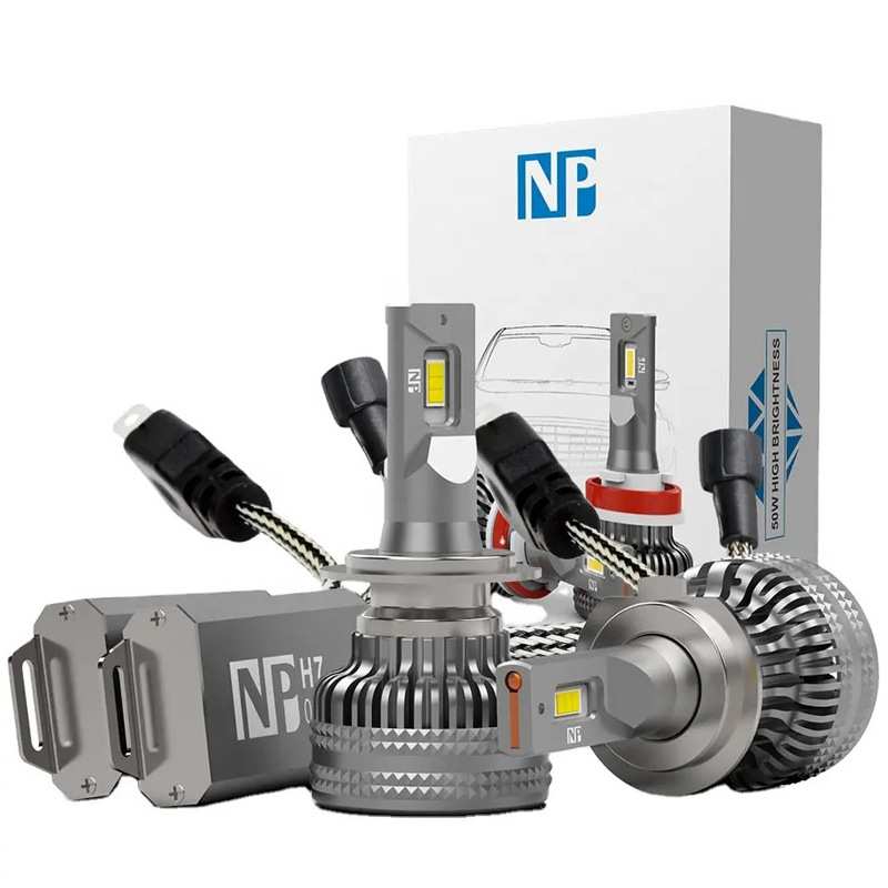 NP 50W 5000LM 6000K LED H7 LED汽车前大灯 汽车雾灯 LED