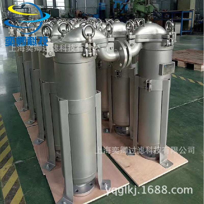 供应顶入式单袋过滤器 大量生产 龟背袋式过滤器 不锈钢过滤器