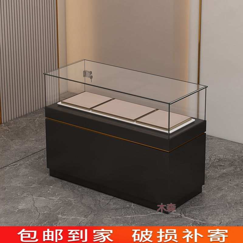 商场样品玻璃柜台珠宝首饰陈列柜手机眼镜展柜博物馆玉器文物展台