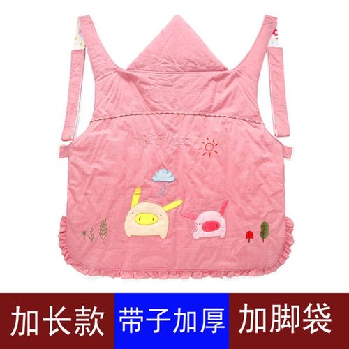 传统背带婴儿老式绑带四川背小孩背娃宝宝背巾冬厚多功能防风背裙
