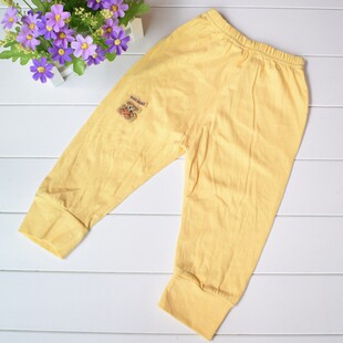 孩宝宝打底保暖空调睡裤 3条装 衬裤 单条纯棉儿童裤 男童女童秋裤