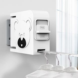 隐形晾衣绳室内免打孔晒衣绳子伸缩晾衣架阳台卫生间收缩晾衣神器