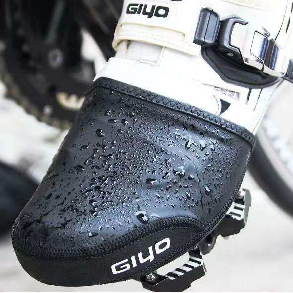 GIYO 前脚掌锁鞋 鞋套半掌防风保暖山地车公路车自锁骑行鞋尖套