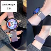 米兰尼斯磁吸GT5华为watch4手表表带GT4金属gt3新款 2男女gt3适用