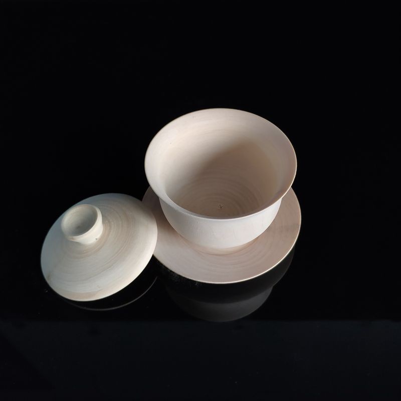 木制品大漆木胎漆器材料生漆漆画木碗DIY椴木胎可加工定做 茶碗