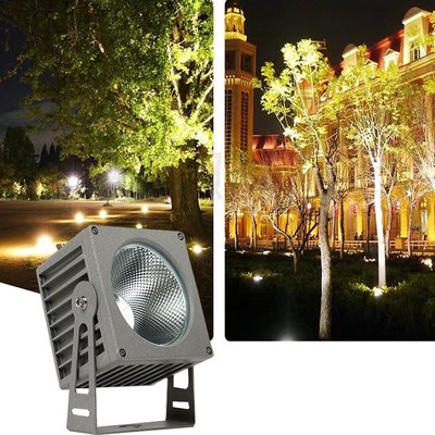 LED投光灯户外防水草坪别墅射灯花园绿化庭院园林室外工程投射灯