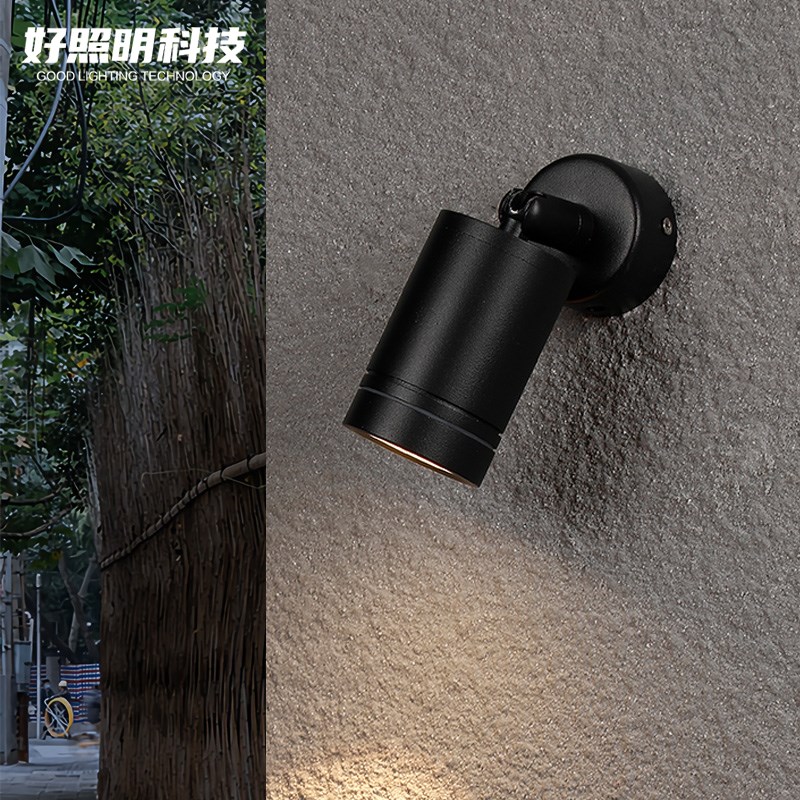 户外吸顶射灯防水商铺门头灯室外投光灯店面广告招牌匾门牌墙壁灯