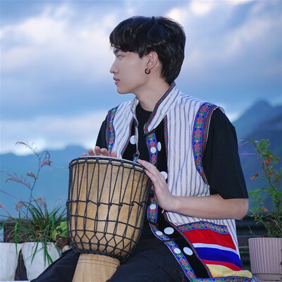 傈僳族服装男装 男士马甲 私人高端订制版 民族服装服饰