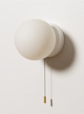 北欧网红奶茶店 卧室过道楼梯餐厅背景墙民宿简约ledY圆形日式壁