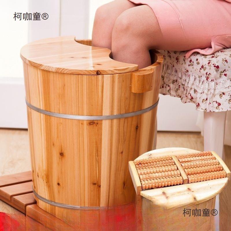 一件木盆发包邮家用足浴桶起批泡脚桶木桶木盆一件代洗脚盆麦太保