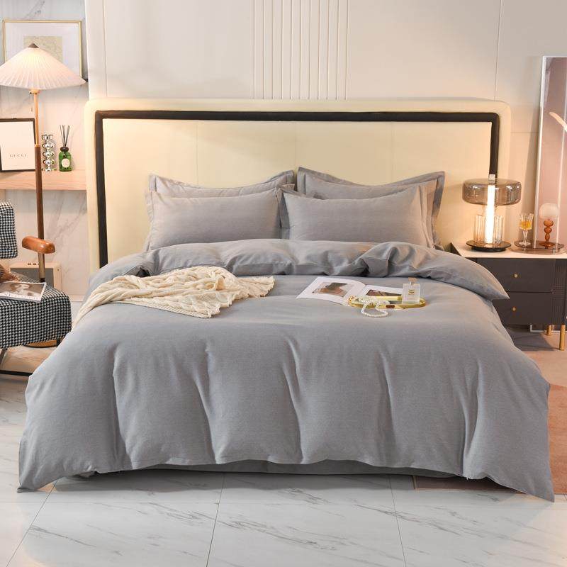 纯色全棉磨毛四件套秋冬学生宿舍柔软简约加厚100s纯棉学生宿舍被,自行车/骑行装备/零配件,更多零件/配件,淘宝优惠券,粉丝福利购,淘宝优惠卷