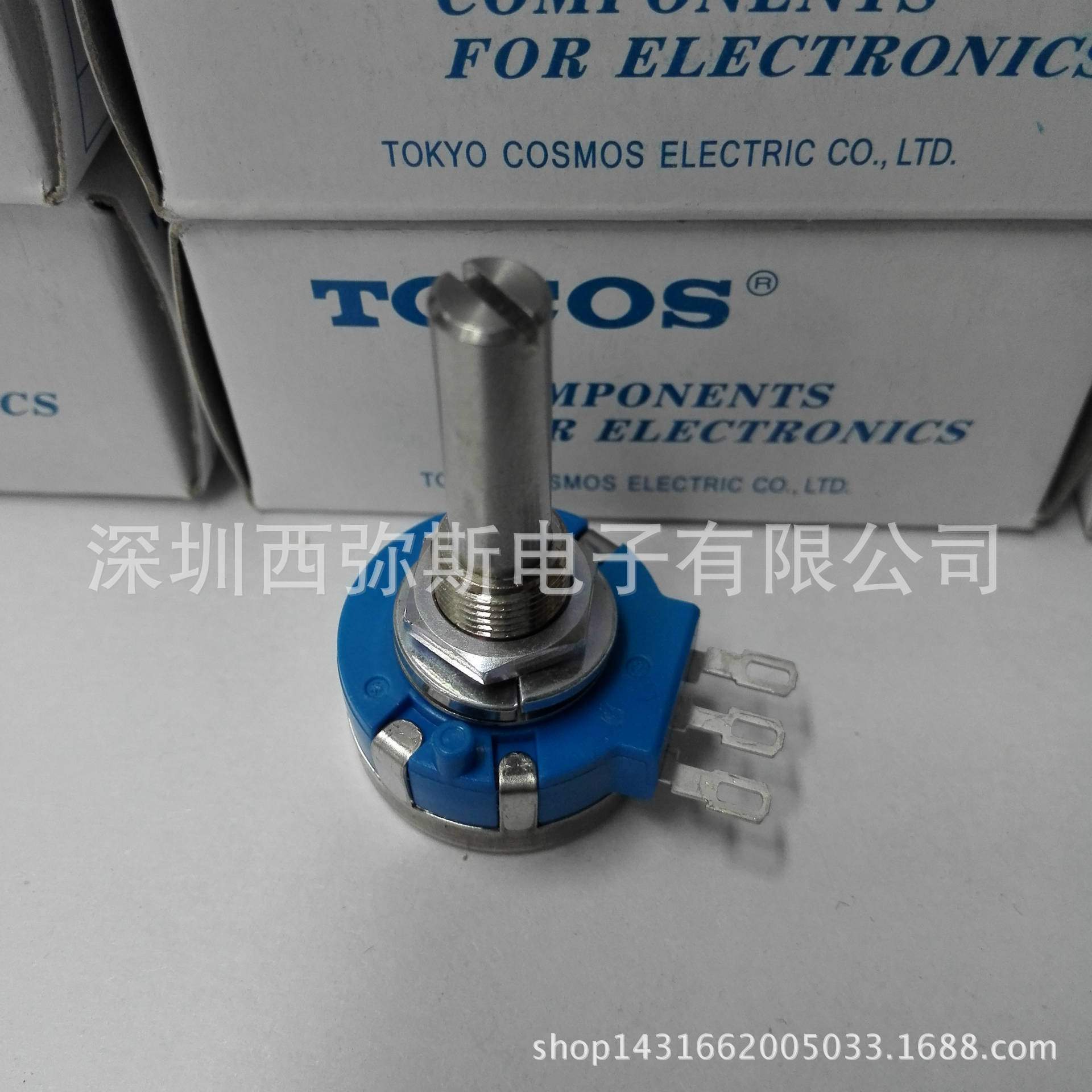 原装TOCOS电动代步车电位器RVQ24YS08-03 30S B502 45°有效角度