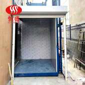 二层三层车间升降货梯导轨液压升降货梯电动货梯工厂运货升降货梯