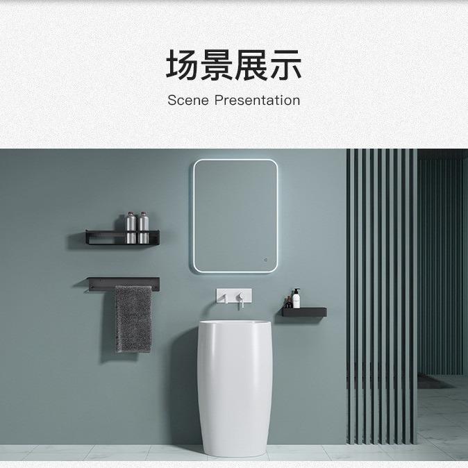 不锈钢浴室淋浴房五金挂件卫生间纸巾架毛巾架置物架