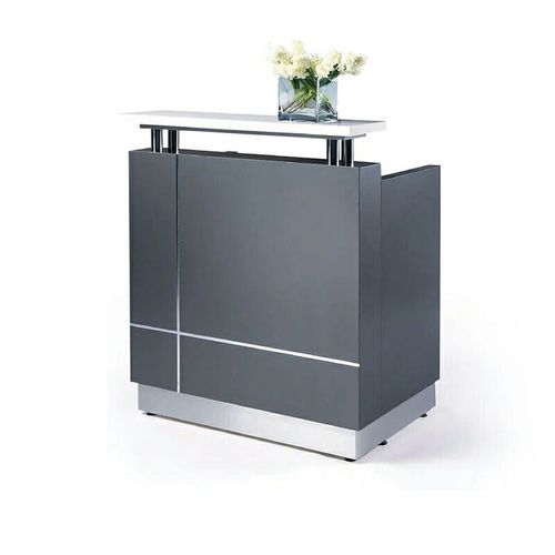 大理石小前台接待台 简约现代 公司收银台 迎宾台吧台柜台 前台桌