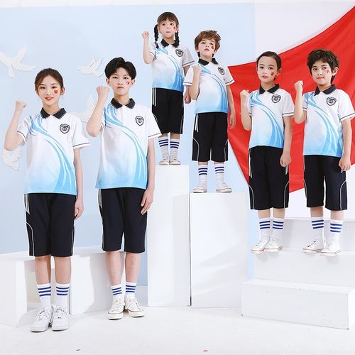 初中小学生班服夏季速干裤运动会套装一三四五六七年级校服儿童装