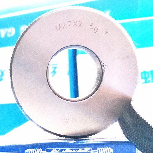 成量环规川牌公制普通螺纹量规螺纹环规M27*2螺纹规6g/6h止通环规
