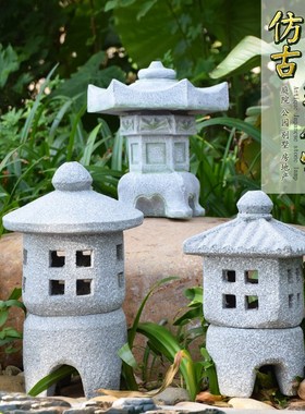 户外园林摆件景观装饰庭院花园摆设别墅院子日式摆设公园落地小品